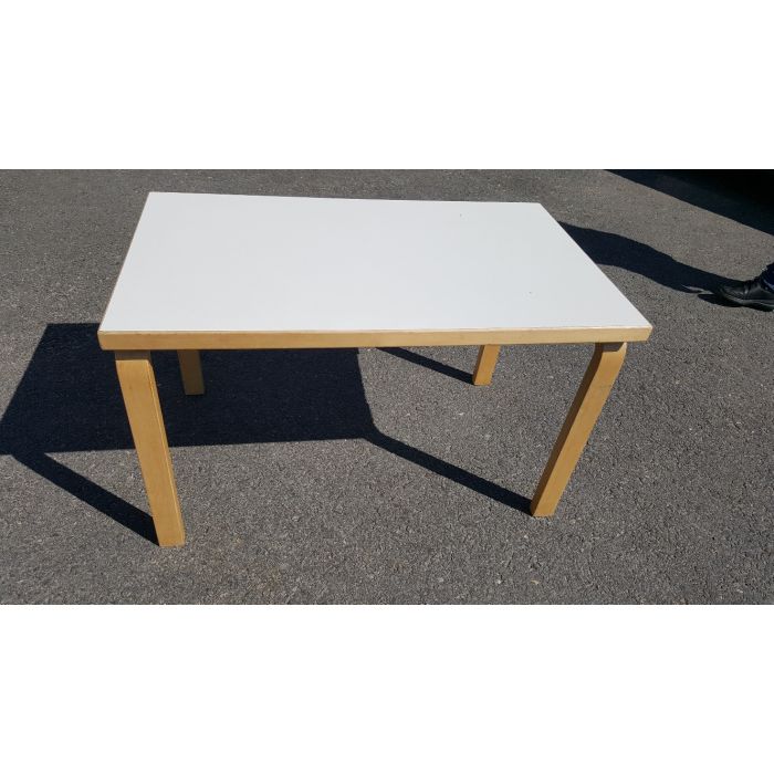 Artek pöytä 80B, valkoinen linoleum - MYYTY
