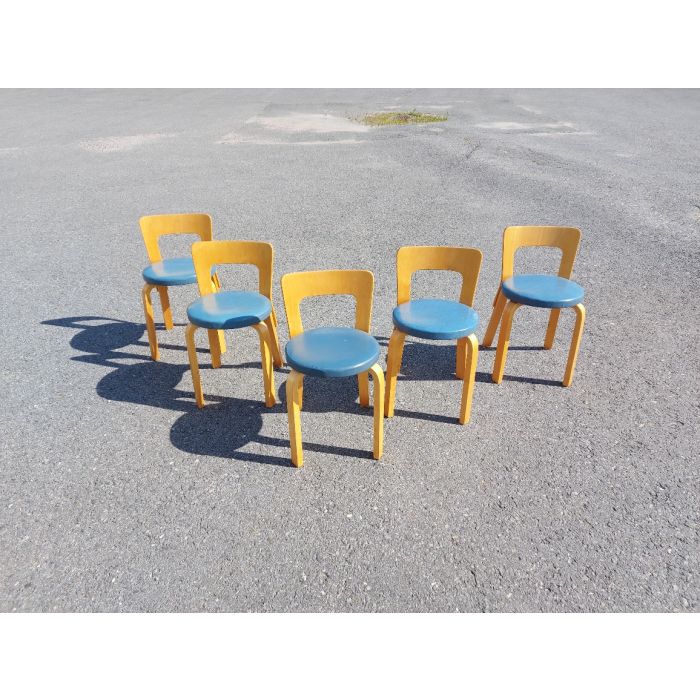 Artek 65 tuolit 5 kpl - myyty