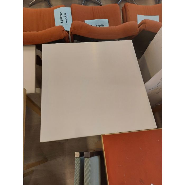 Artek pöytä 81C, maalattu valkoinen