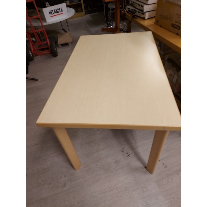 Artek pöytä 81B, koivu, koko 120x75 cm, holkkijalat 