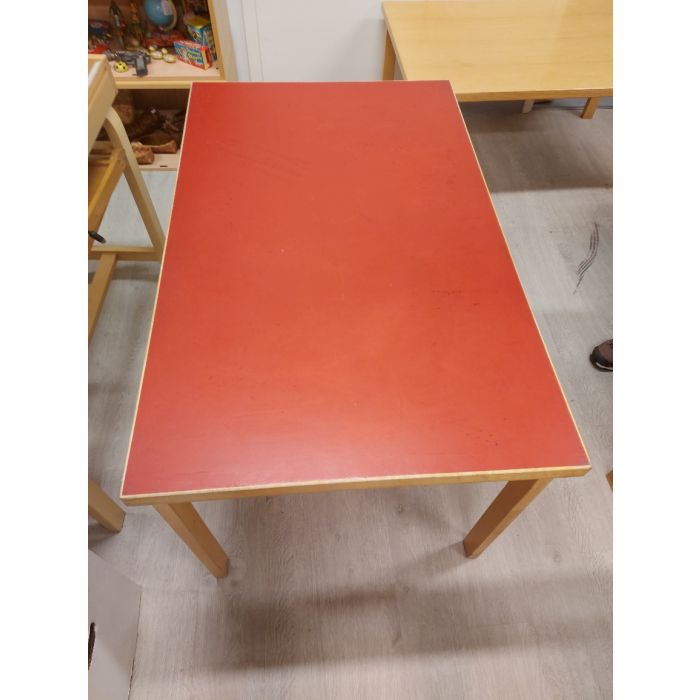 Artek 81B pöytä punainen
