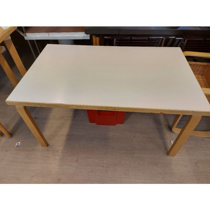 Artek pöytä 81B, valkoinen, 120x75x60 cm
