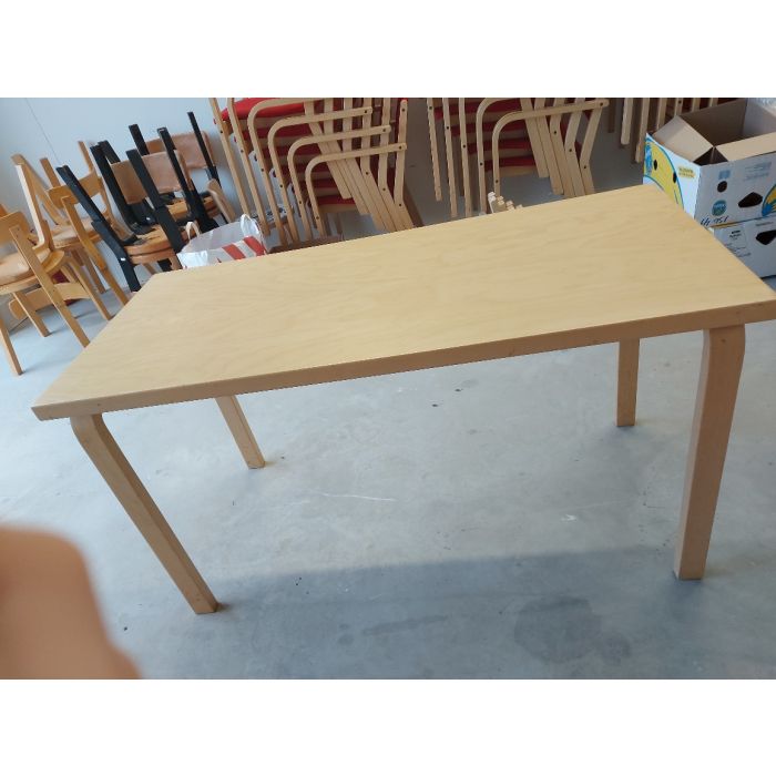 Artek pöytä, koivu, 130x60x71 cm (2)