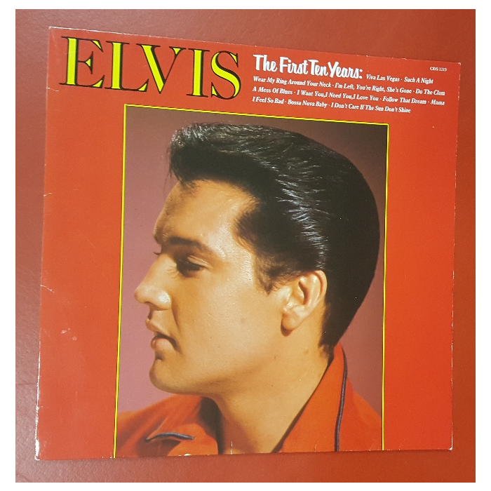 LP-levy Elvis Presley: The first ten years - HAUKI