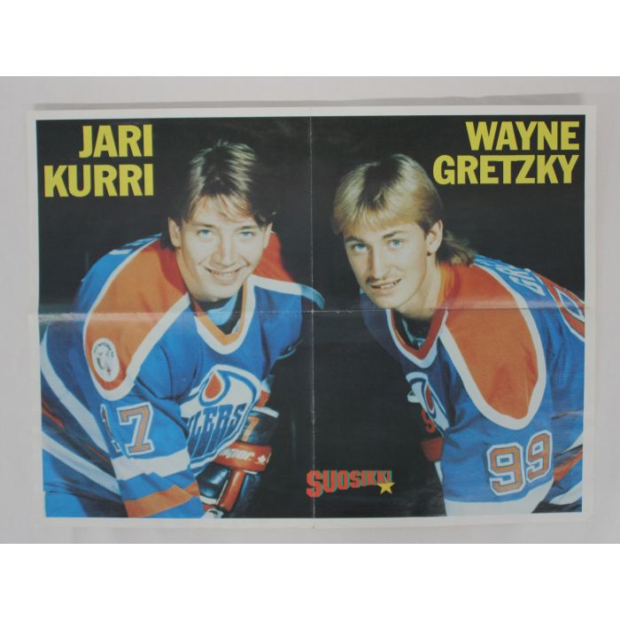 JULISTE Jari Kurri ja Wayne Gretzky /  Richard Gere ja Kim Basinger - MYYTY