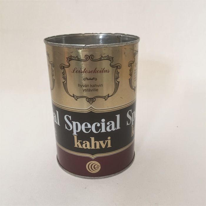 Peltipurkki Special kahvi - myyty