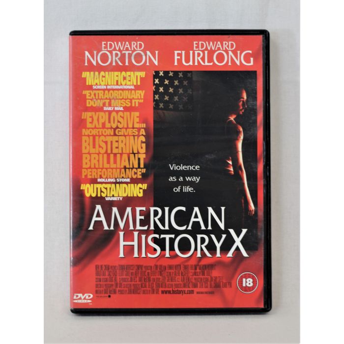 DVD American History X (englanniksi, ei suomeksi)