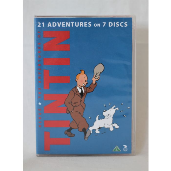DVD The Adventures Of Tintin 7 levyn paketti