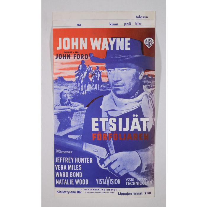 JULISTE Etsijät - John Wayne