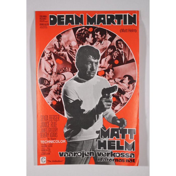 JULISTE Matt Helm vaarojen verkossa (Dean Martin)
