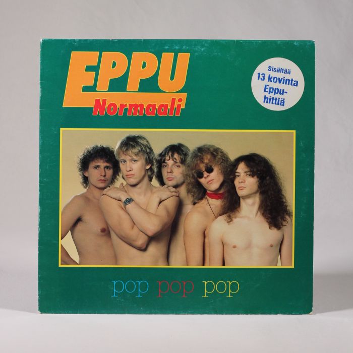 LP-levy Eppu Normaali: Pop pop pop MYYTY