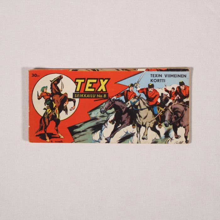 TEX seikkailu No 8, 6. vuosikerta, Texin viimeinen kortti