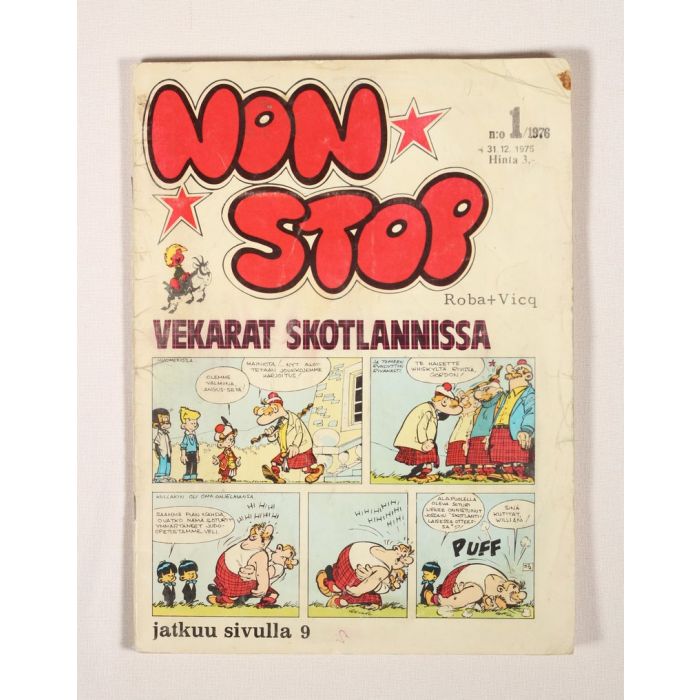 NON STOP -lehti no: 1 / 1976