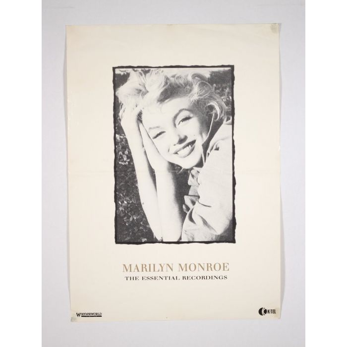 JULISTE Marilyn Monroe, levy-yhtiön promojuliste - RARE