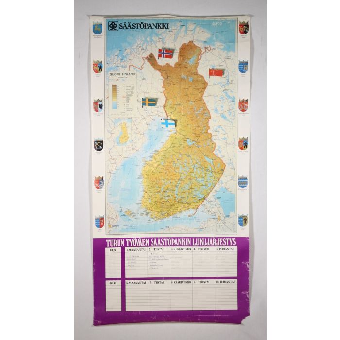 JULISTE Suomen kartta