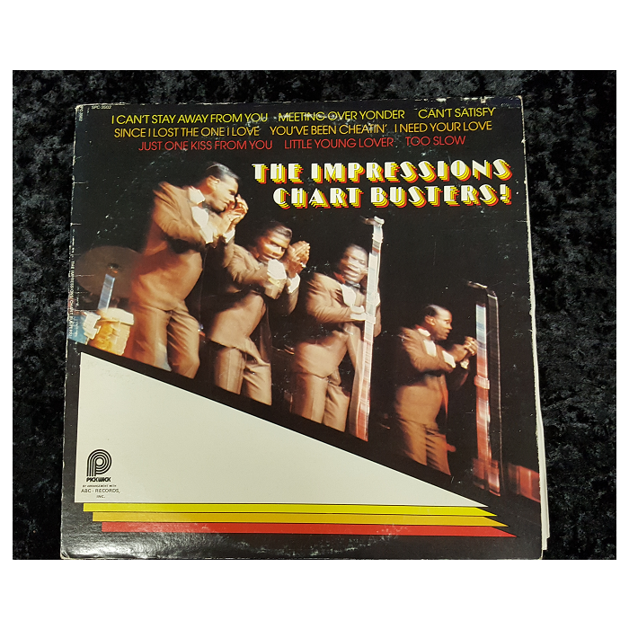 LP-levy The Impressions: Chart Busters - HAUKI
