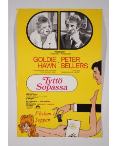 JULISTE Tyttö sopassa (Peter Sellers, Goldie Hawn)