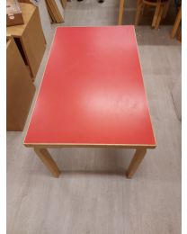 Artek 80B pöytä punainen